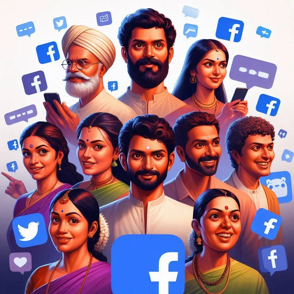 A group of kerala malayalam FB influencers