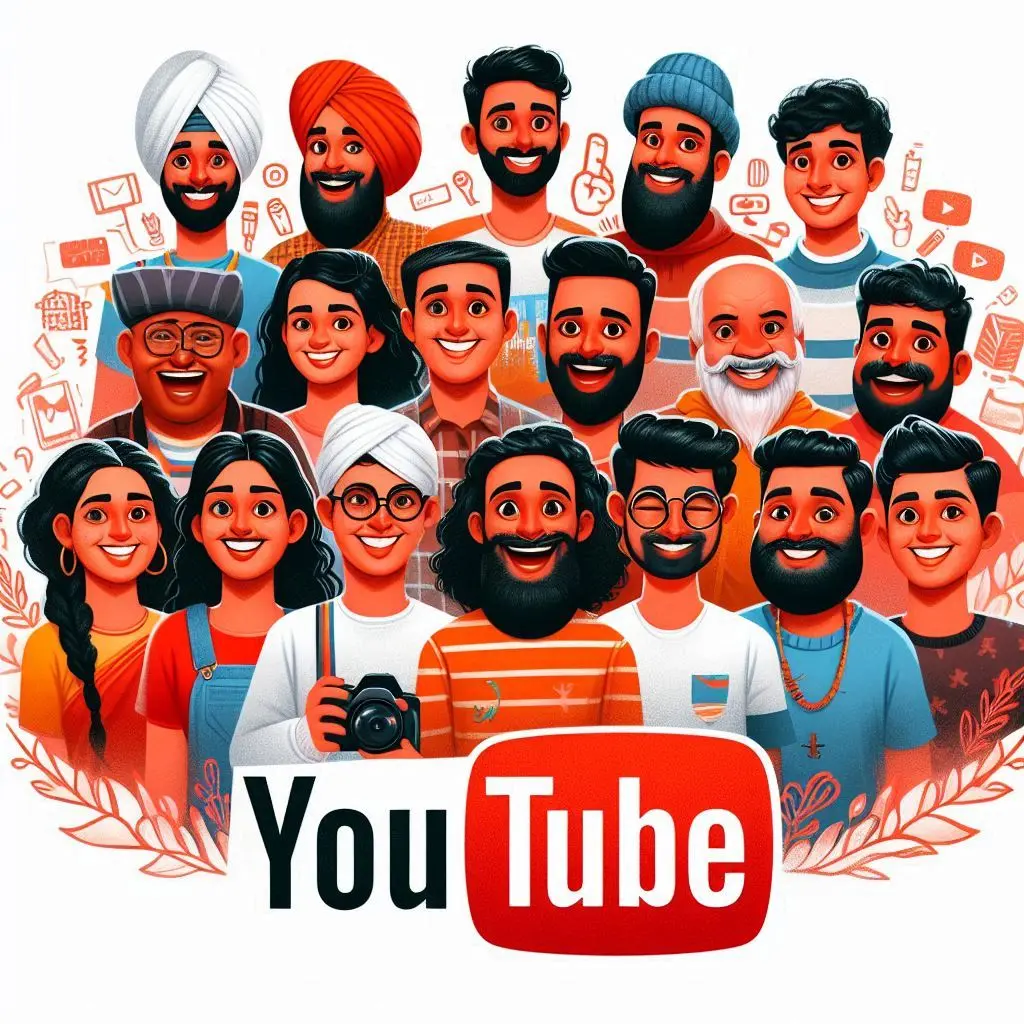 A group of youtube influencers